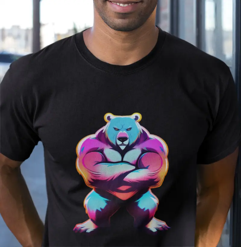 Camiseta Strong Bear - Qualidade Reserva