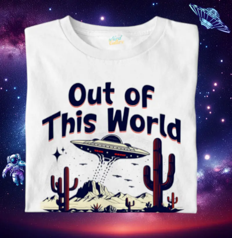 Camiseta premium Out of this world