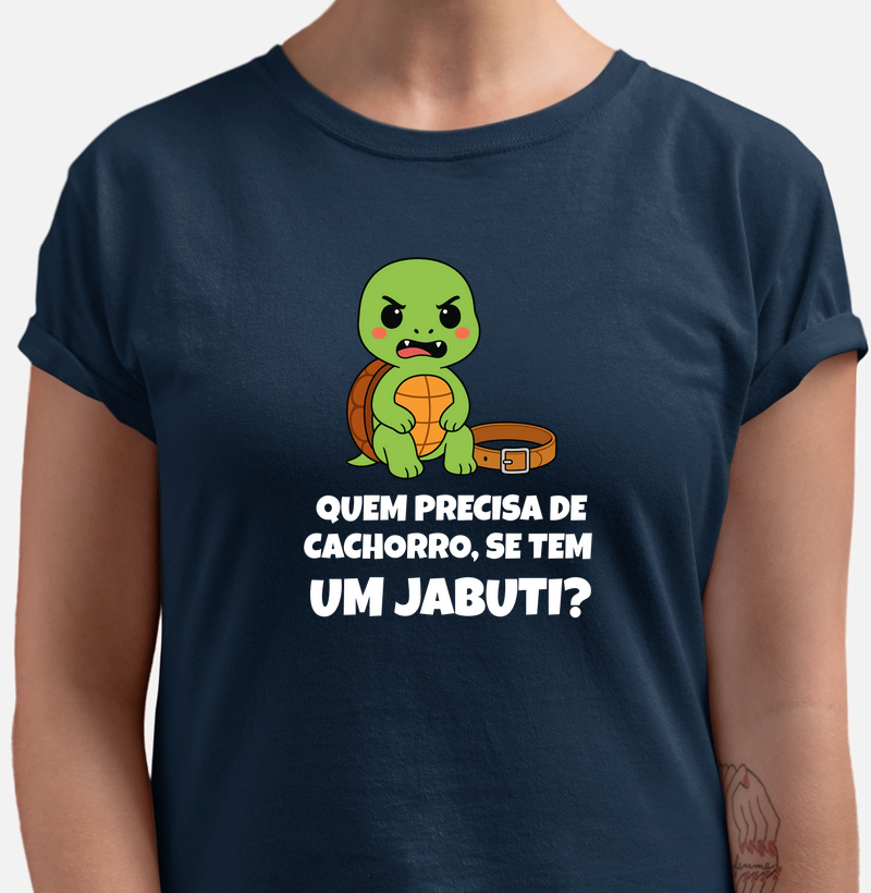 Quem precisa de cachorro, se tem um jabuti?