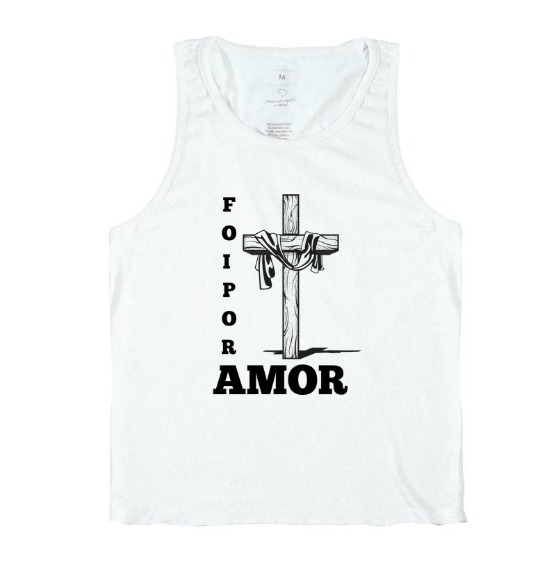Camiseta "FOI POR AMOR"