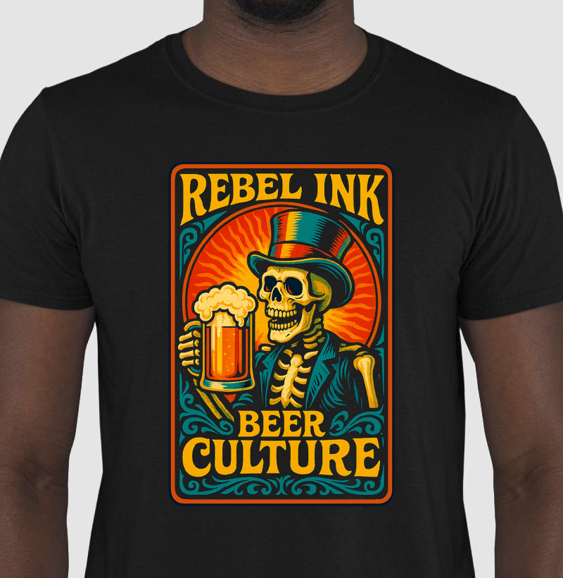 camiseta-rebel-ink-beer-culture-caveira-top-hat-cerveja-artesanal