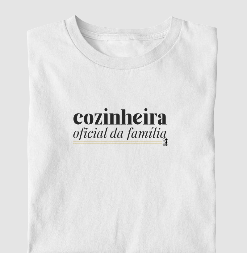 Cozinheira oficial da família