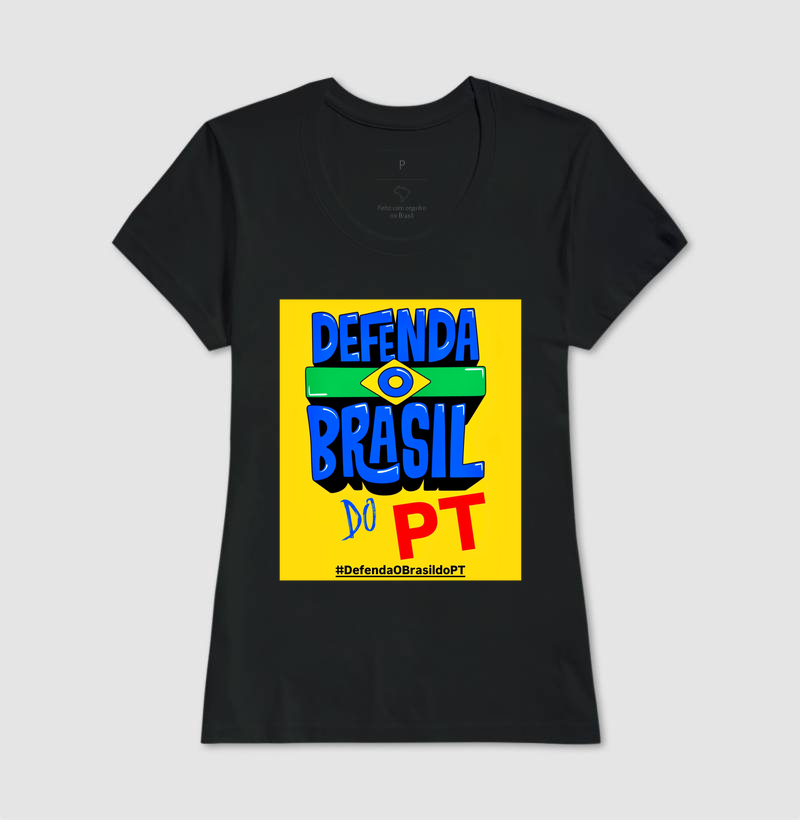 Baby Look Defenda o Brasil
