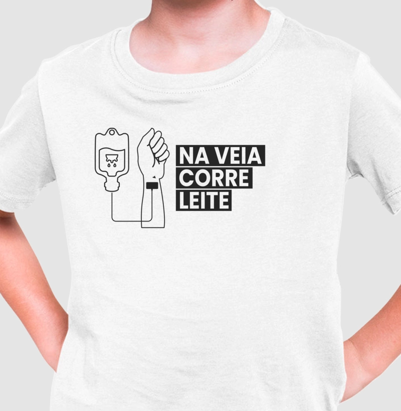 Na veia corre leite