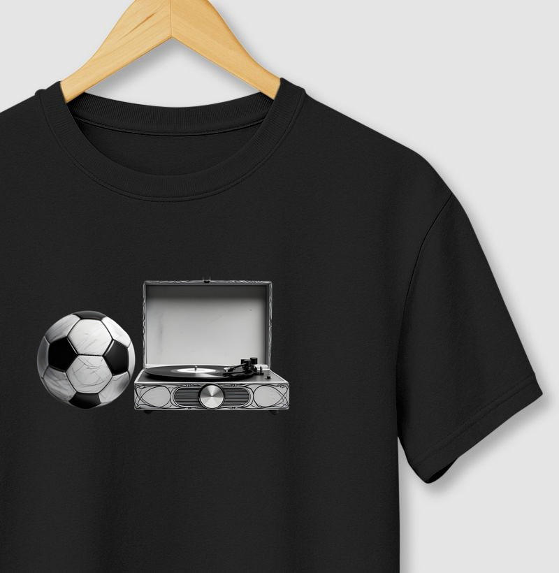 FUTEBOL E VITROLA - DESENHO