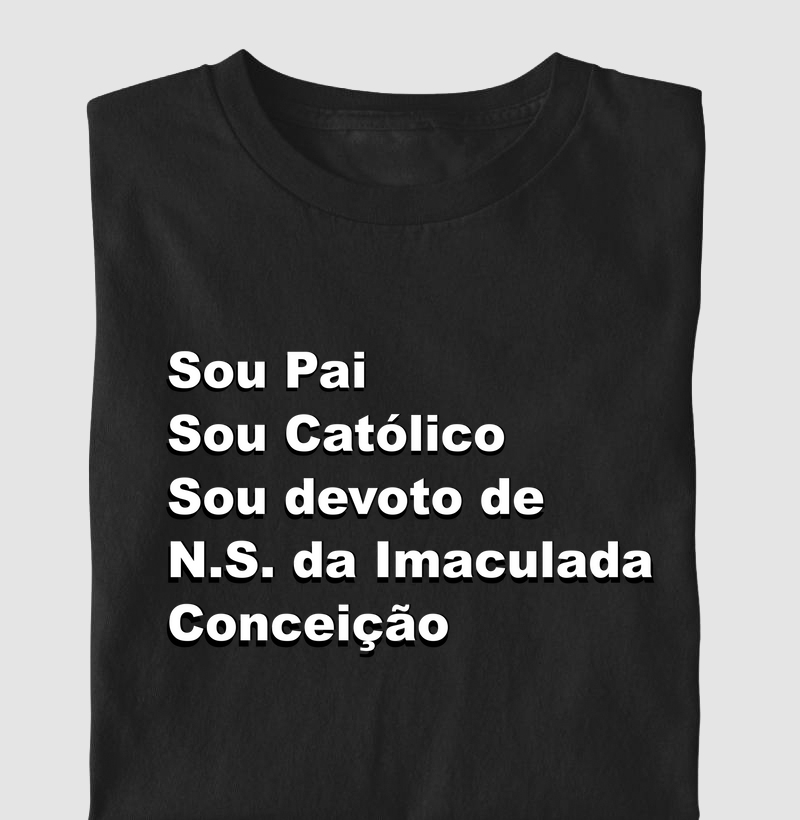 Pai devoto de N.S. da Imaculada Conceição