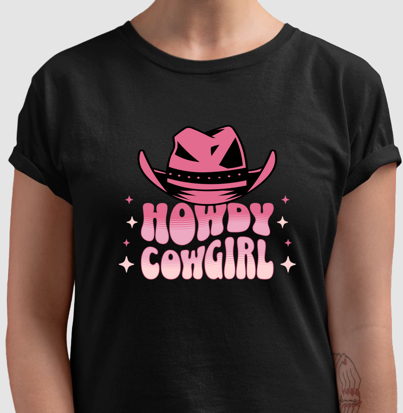 Howdy CowGirl - Algodão 30.1 