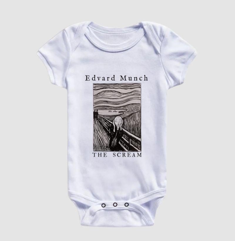 O Grito (1895) V2 - Edvard Munch 