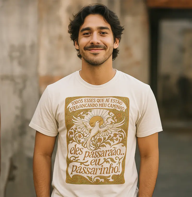 Camiseta Eu Passarinho