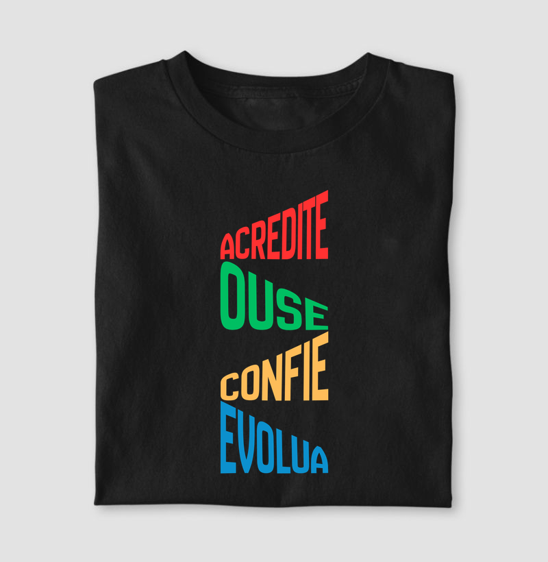 Acredite Ouse Confie Evolua