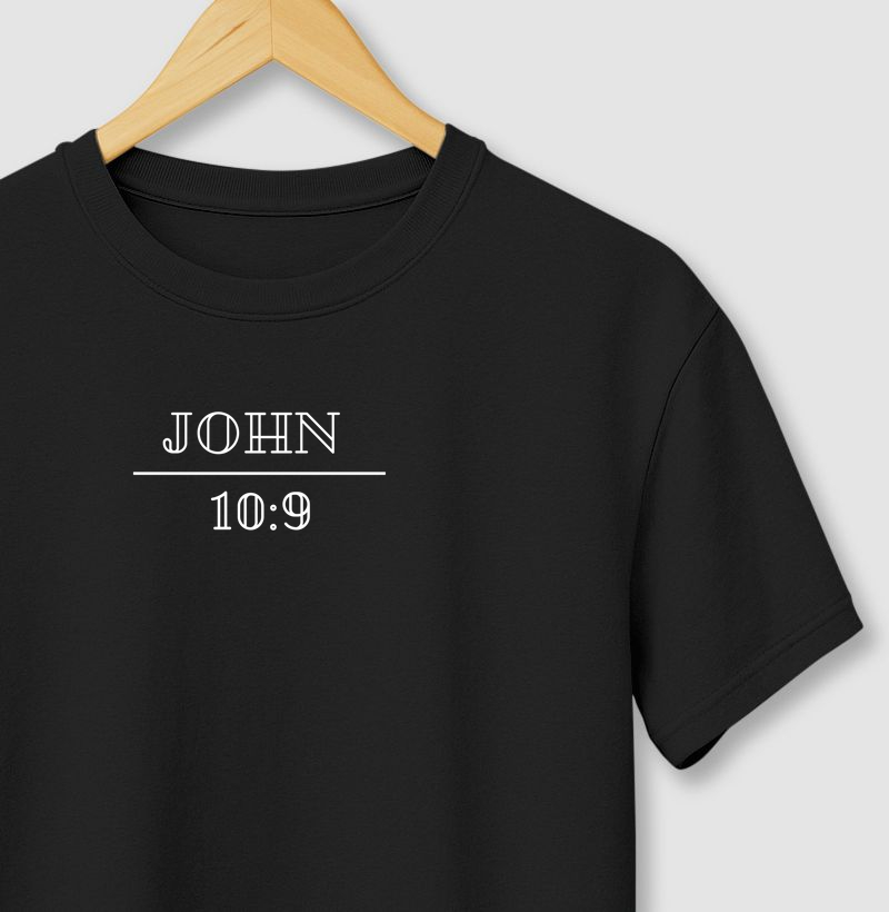 CAMISETA JOÃO 10:9