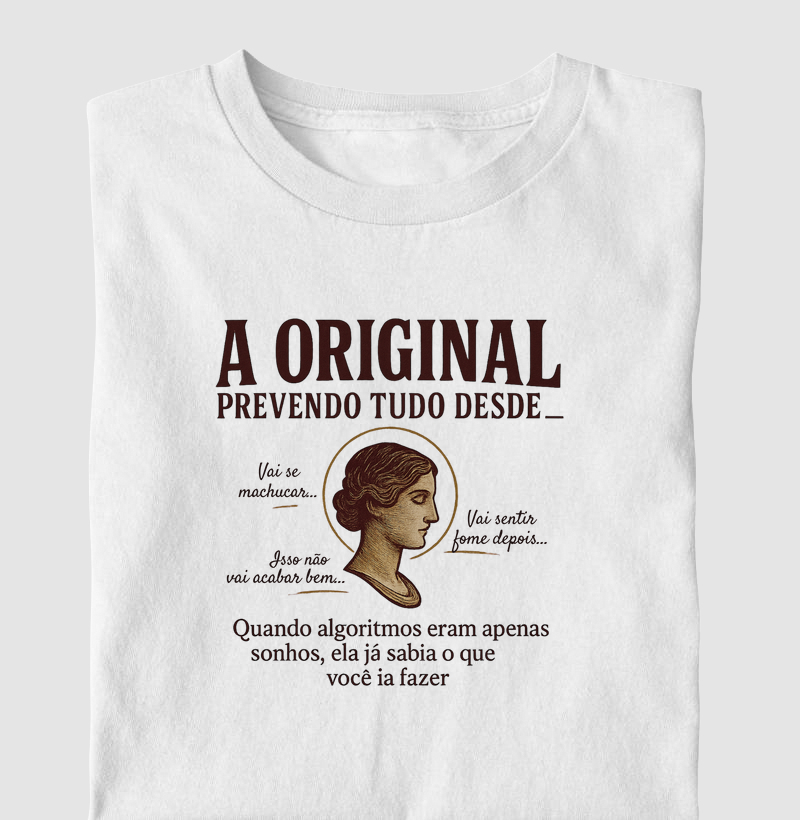 A Original: prevendo tudo desde_