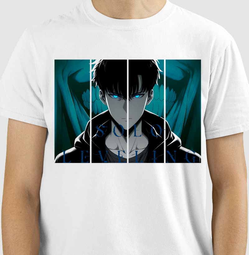 Camiseta Solo Leveling – Sung Jin-Woo