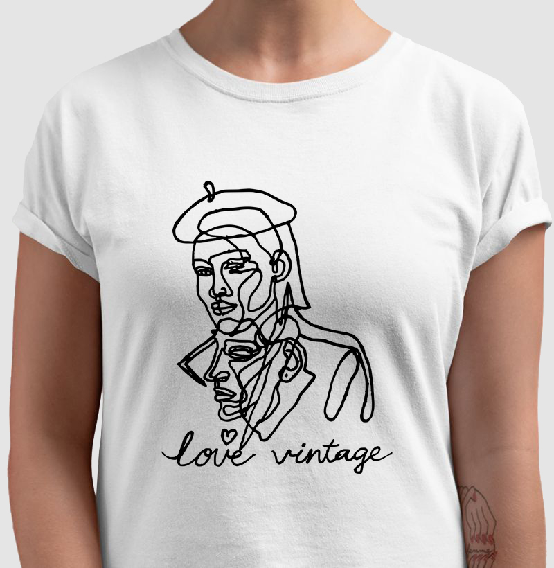 Camiseta Love Vintage