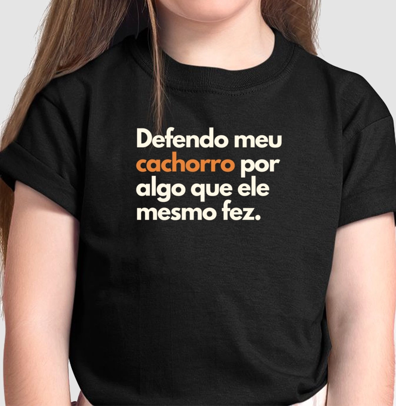 Defendo meu Cachorro por Algo que Ele Mesmo Fez