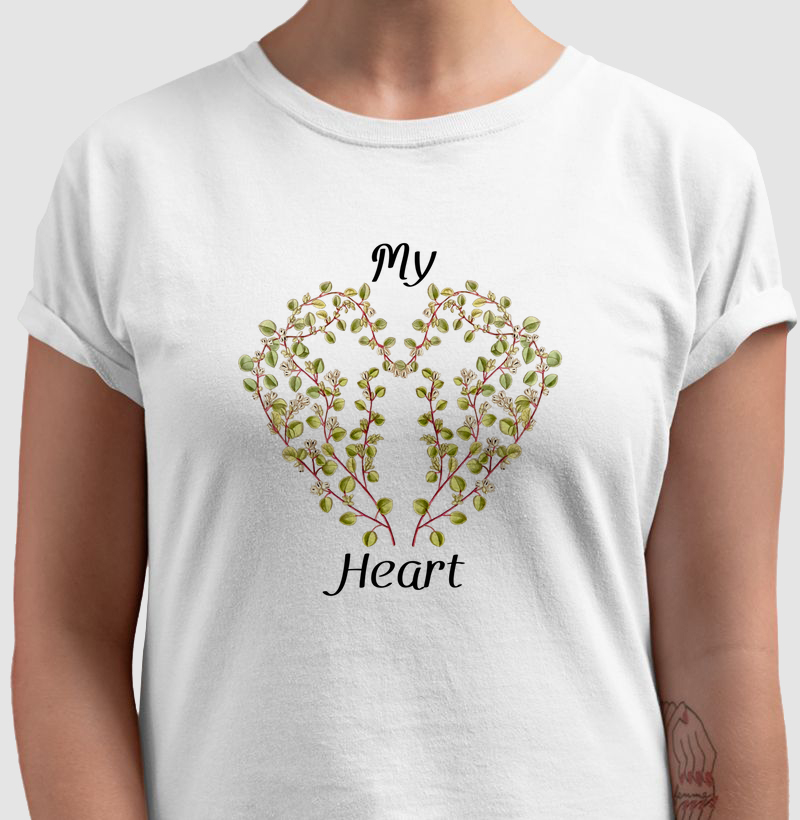 Camiseta Tshirt My Heart