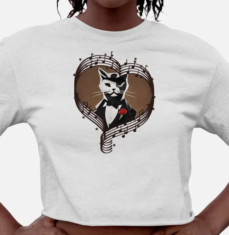 Camisa Cropped Feminina Catlovers - Soul Nice