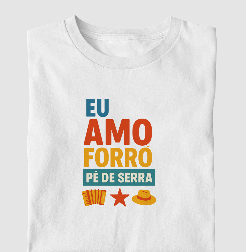 Eu amo forró pé de serra