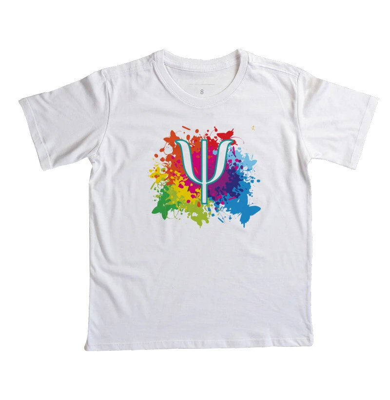 Camiseta Infantil - Borboletas Psi