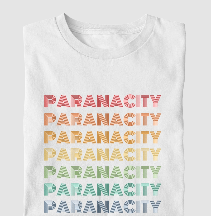 Paranacity Letreiro Retrô