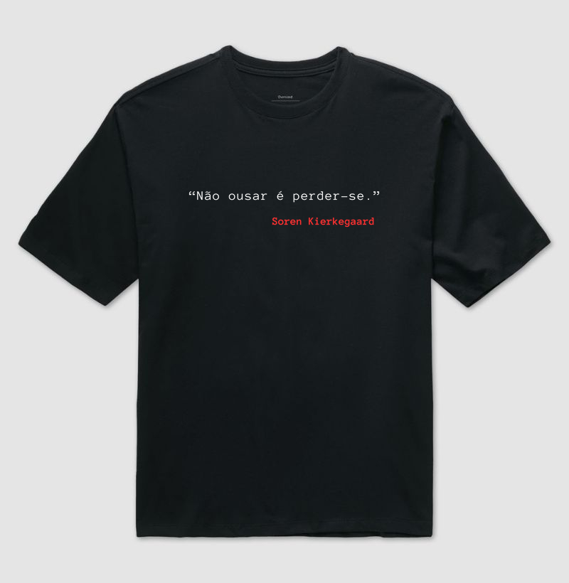 Camiseta Soren Kierkegaard Perder-se