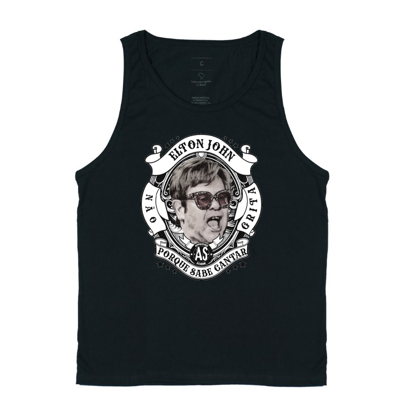 Elton John Não Grita Porque Sabe Cantar