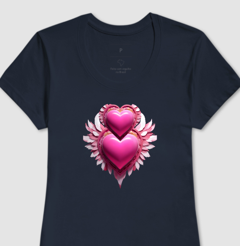 Camiseta Feminina Arquétipo do Amor Alegria