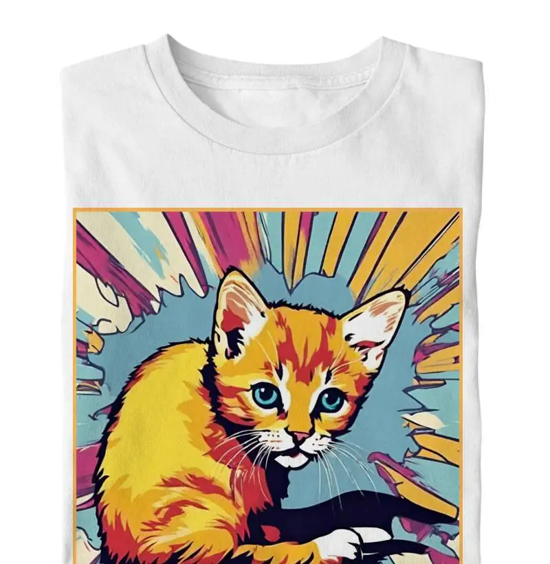 Camiseta Reserva Ink - Gatinha Laranjinha