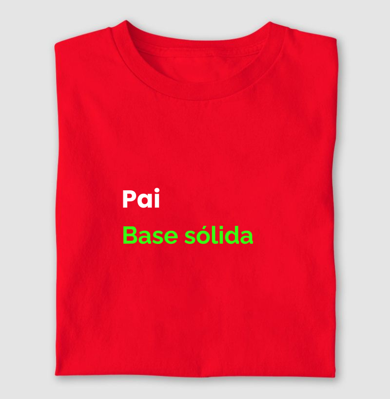 Camiseta pai base química