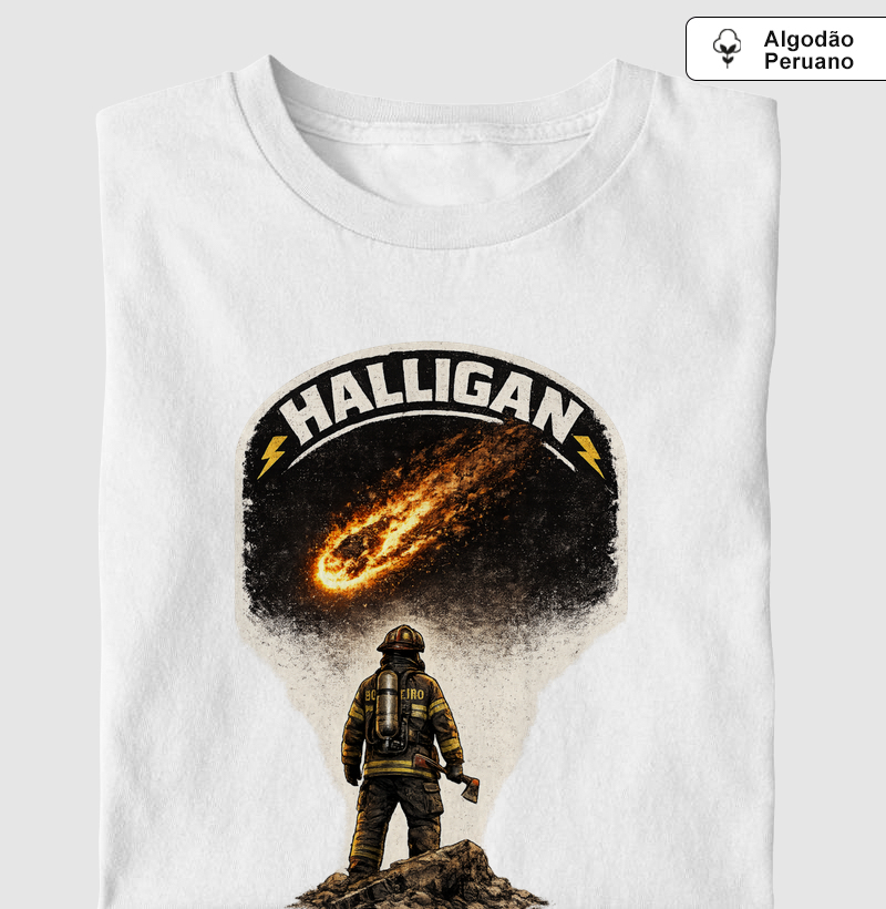 Camiseta Bombeiro Meteoro