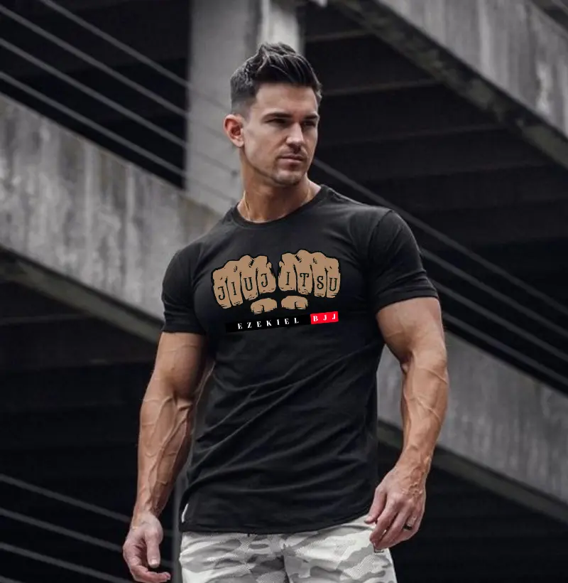 Camiseta BJJ Hands Dark