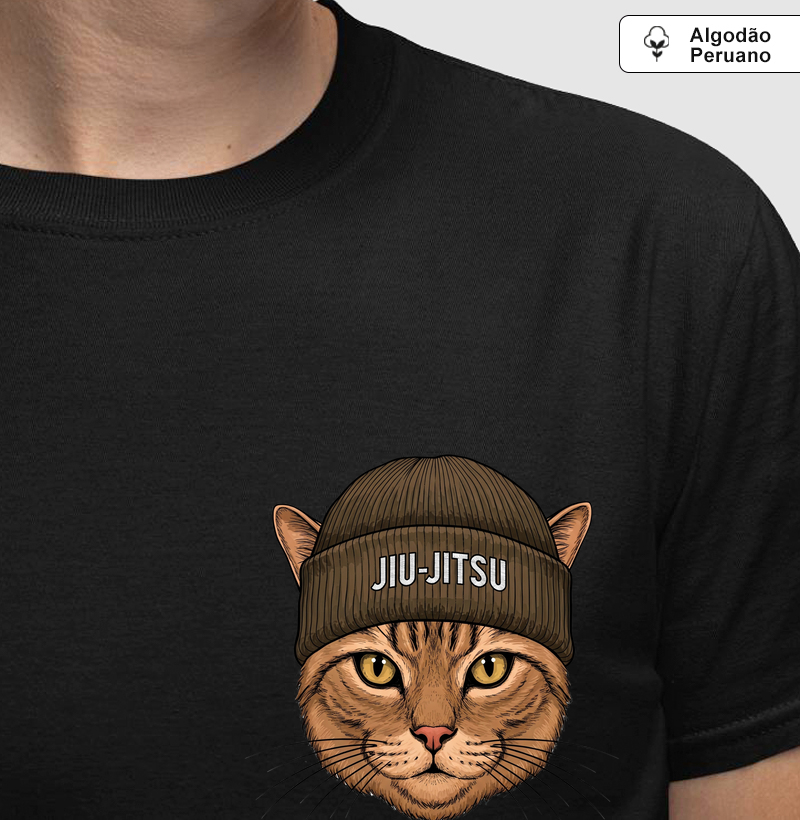 Gato - Jiu-Jitsu Lifestyle - Algodão Peruano