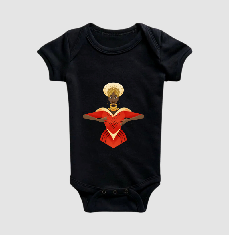 Camiseta Original Afrofuturista Mulher Maravilha