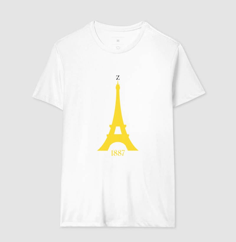 Camiseta Eiffel Amarela / Monumentos