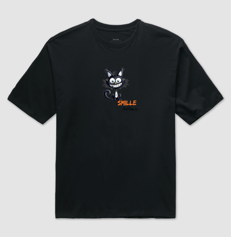 Camiseta Miau Smille
