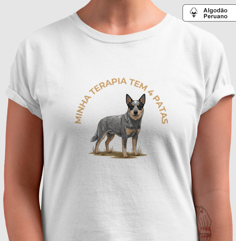 HEELER (Boiadeiro Australiano) TERAPIA - Malha Peruana