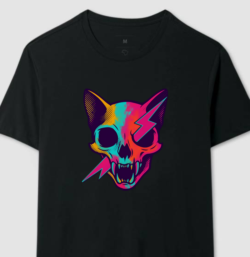 Camiseta RAINBOW SKULL