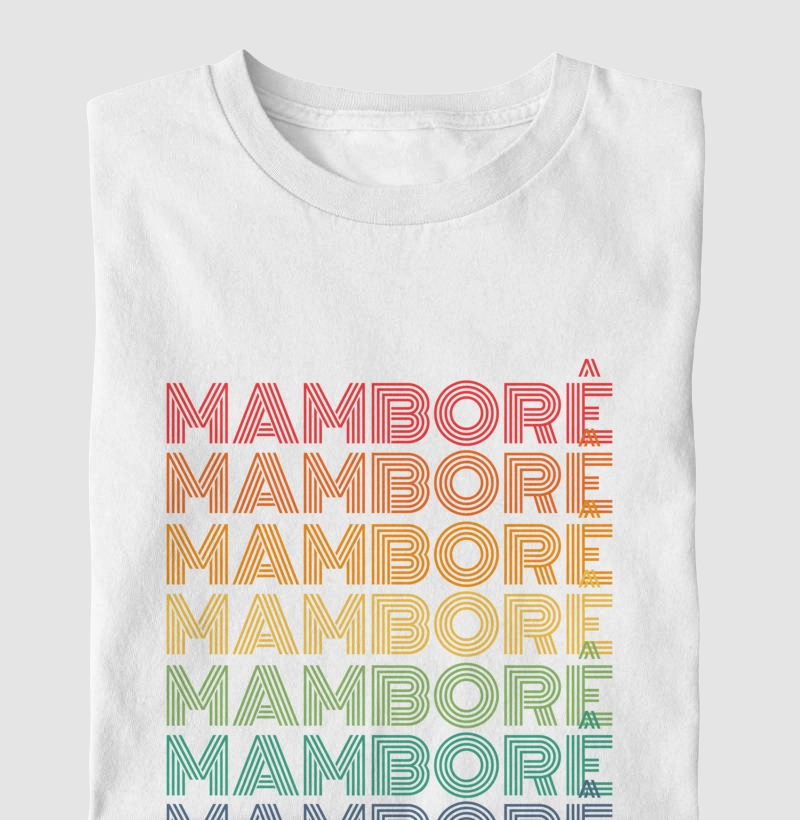 Mamborê Letreiro Retrô