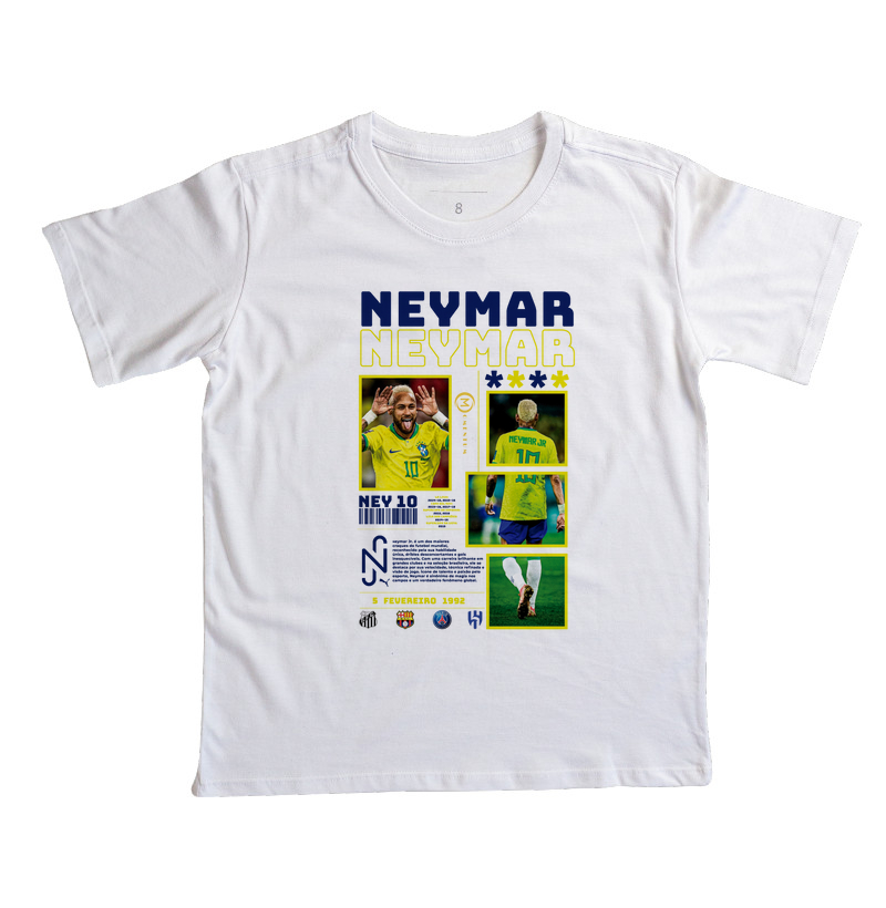 Camisa Neymar Jr. Gênio Brasileiro
