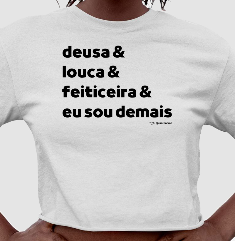 Cropped Sou Demais