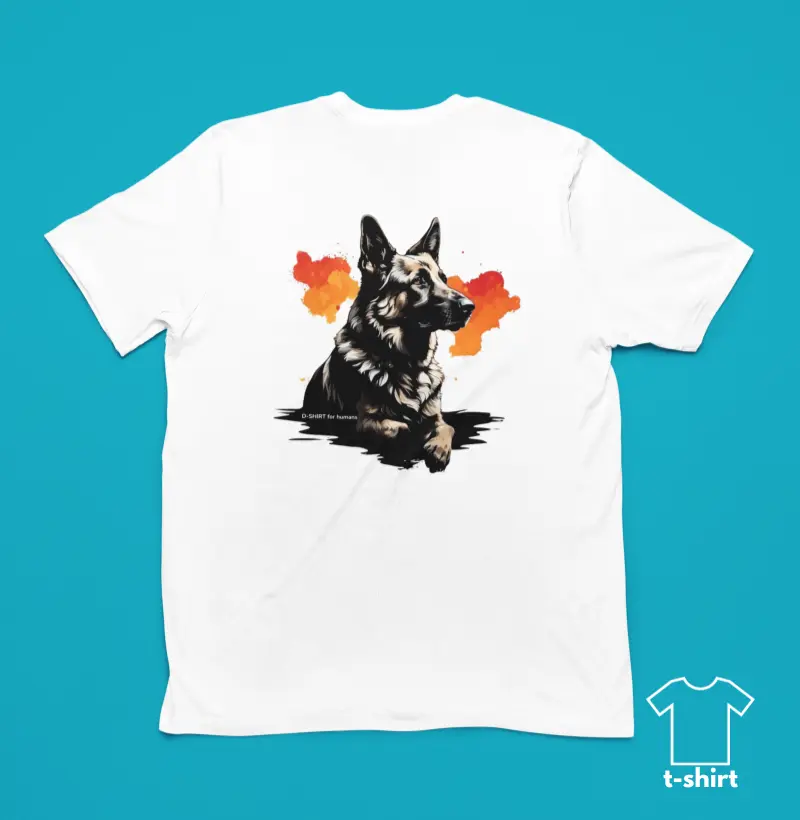dog & art - pastor alemão
