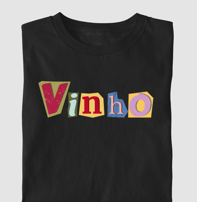Camiseta Vinho - Colorindo Momentos