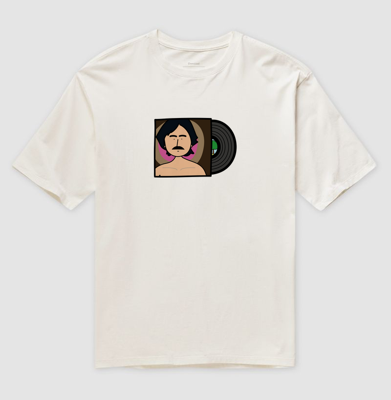 Camiseta Oversized Inspiração Belchior