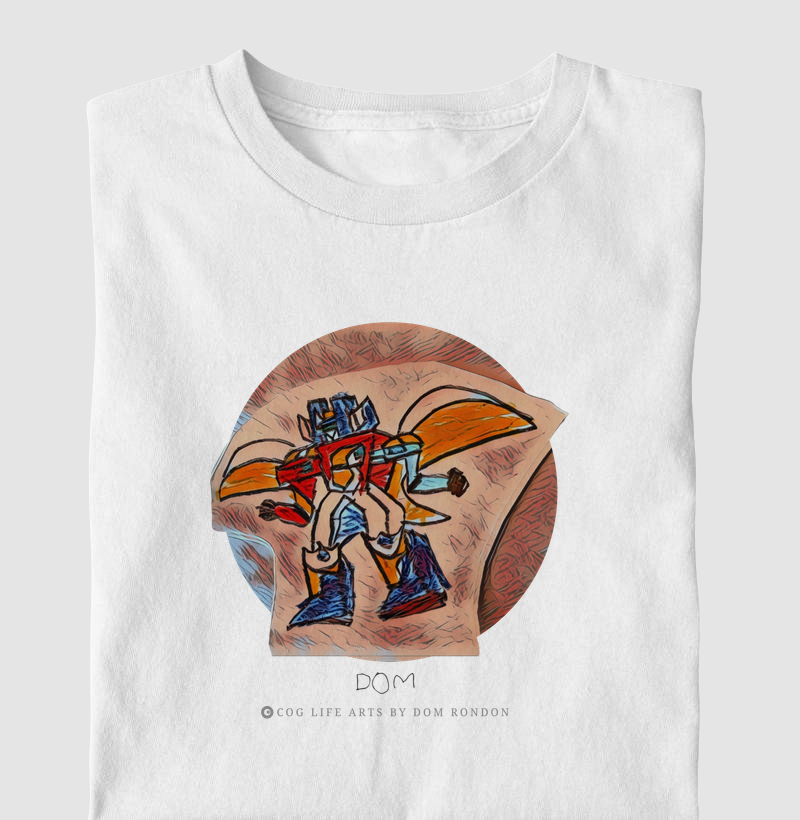 Robô Laranja e Azul by Don Rondon