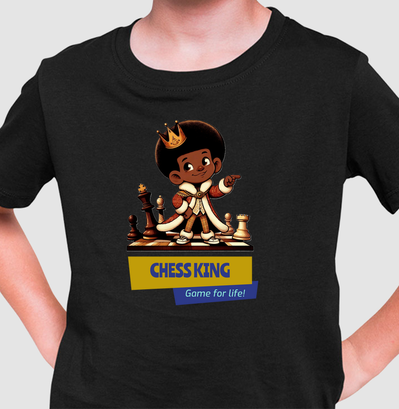 Chess King - afro boy