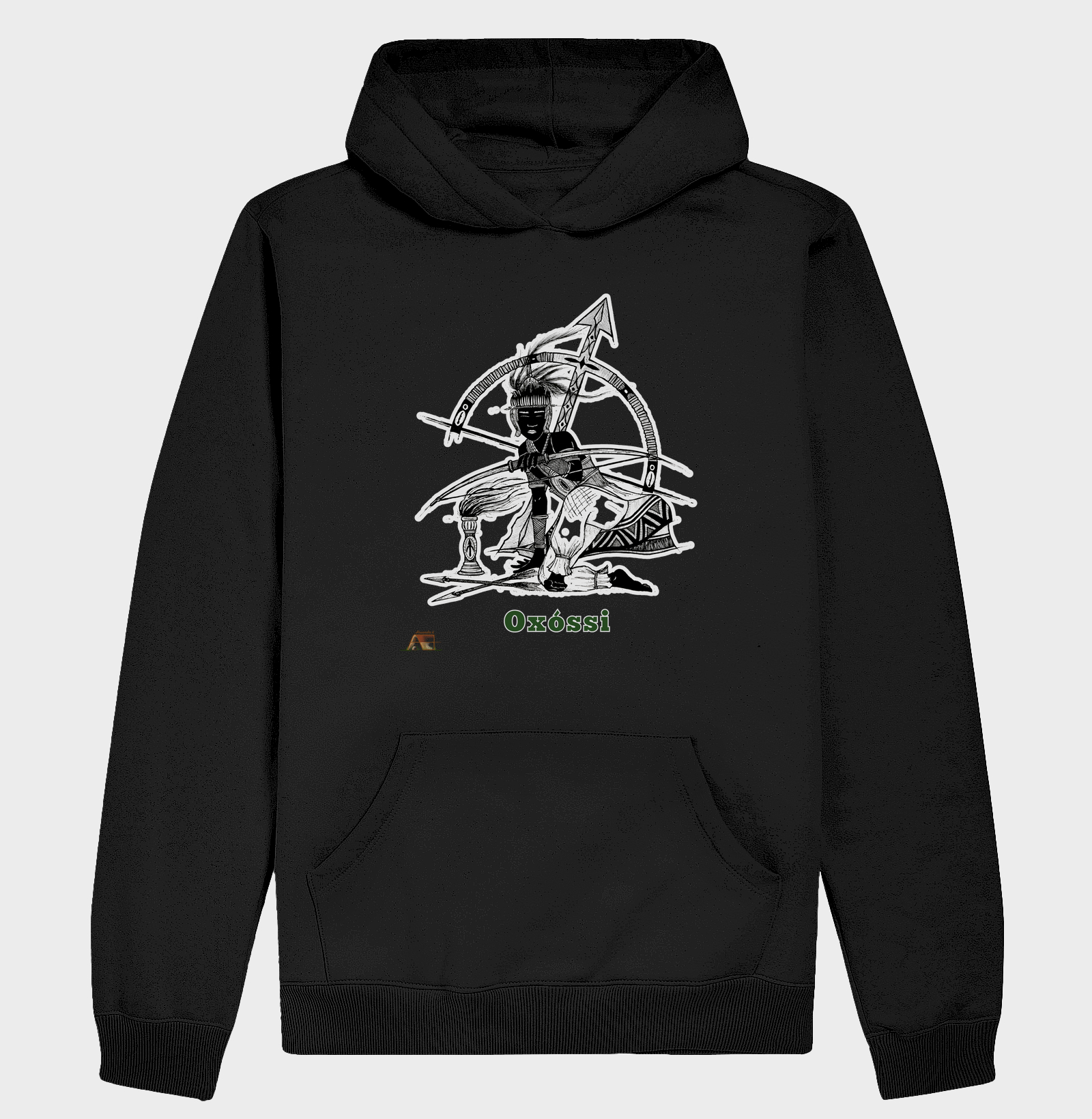  Camiseta Guardião das Matas  Oxóssi Vigilante 100% Algodão