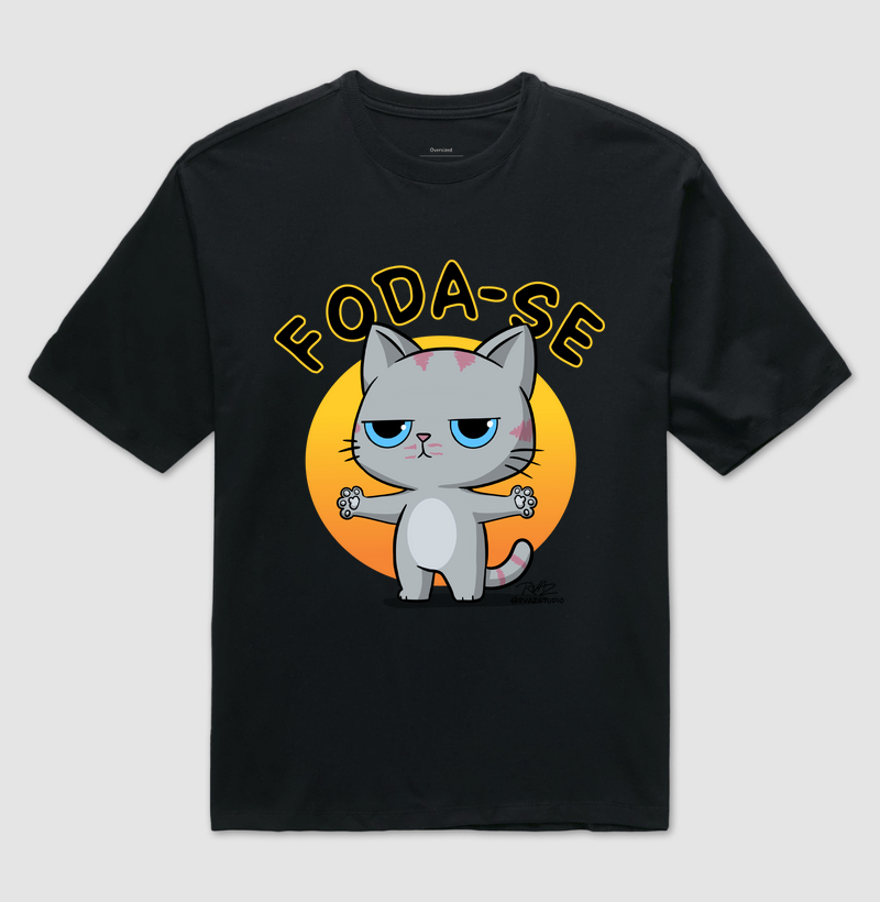 Camiseta Gato Sincero F...