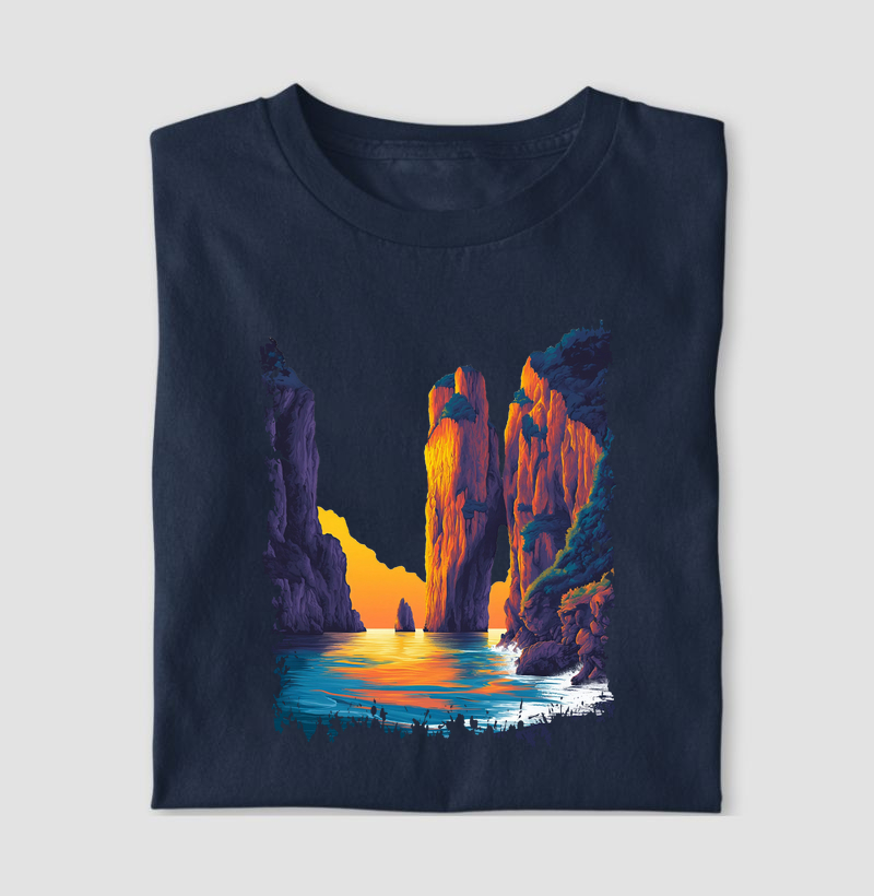 Camiseta Paisagem Amalfitana 379