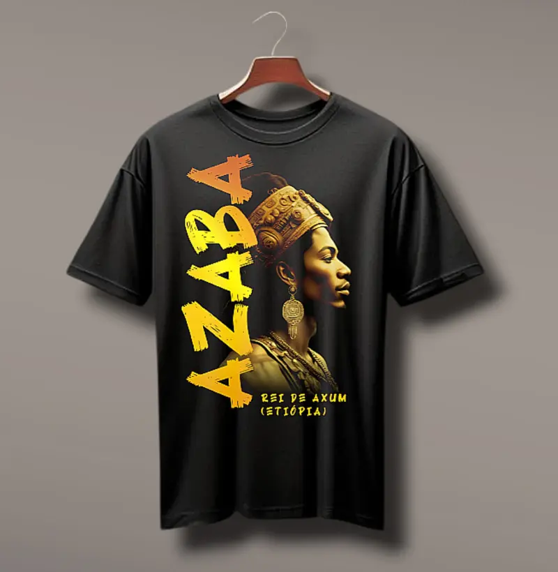 Camiseta T-shirt Azaba Rei de Axum