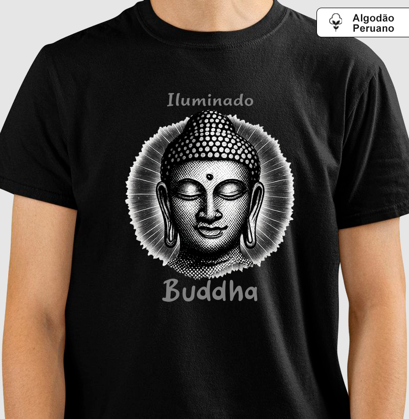 SKU 022 - Buddha Iluminado (algodão peruano)